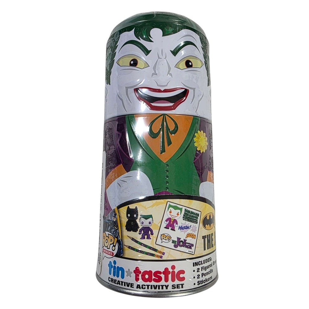NIP Funko Pop Joker Collector Tin Creative Activity‎ Set Collectibles Batman